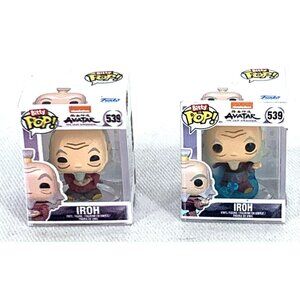Uncle Iroh Funko Bitty Pop 539 Avatar Last Airbender Miniature Lot of 2